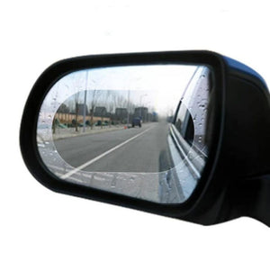 ZUSH - Car Rearview Mirror Protective Film Anti Fog Clear Rainproof Rear View Mirror Protective Soft Film