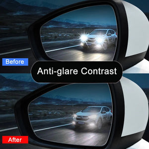 ZUSH - Car Rearview Mirror Protective Film Anti Fog Clear Rainproof Rear View Mirror Protective Soft Film