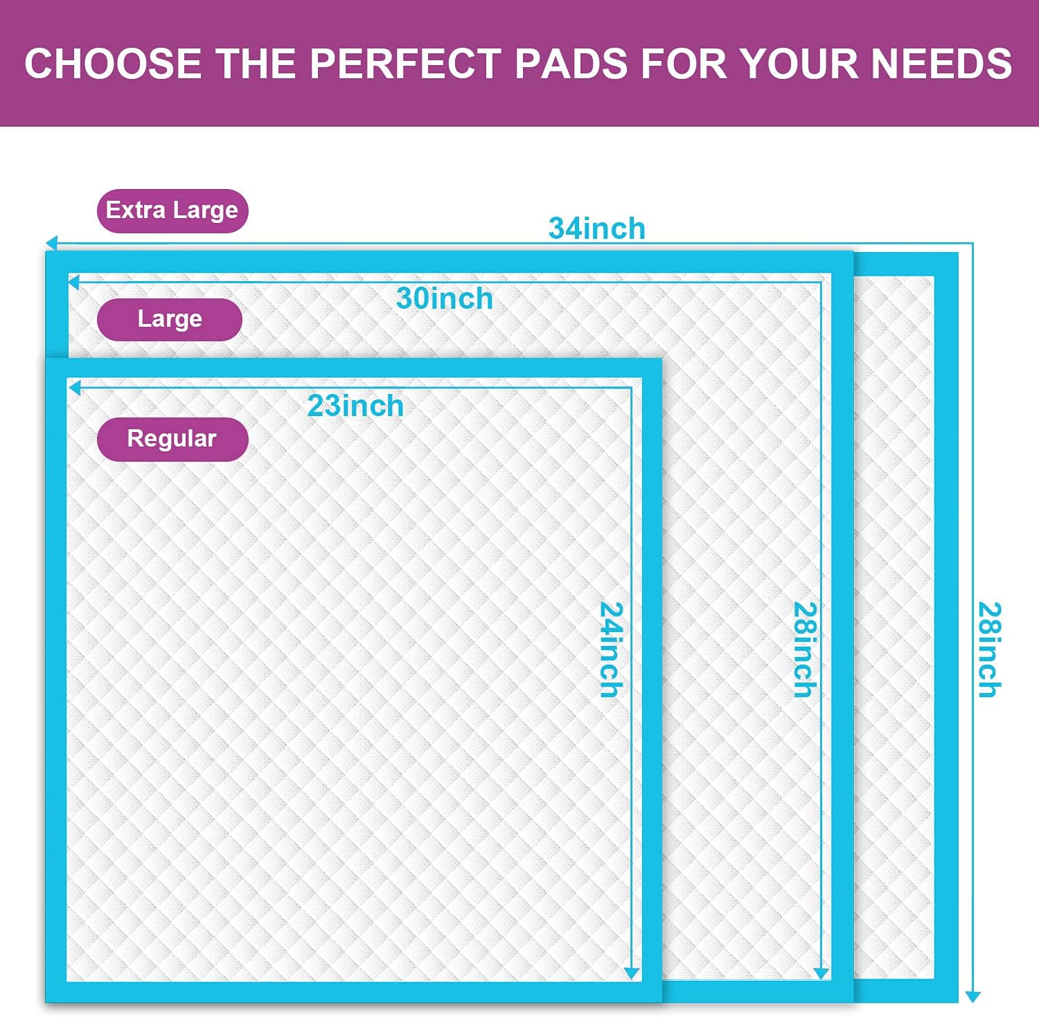 ZUSH - Pet Pee Training Absorption Pads | Ultra Absorbent and Deodorizing