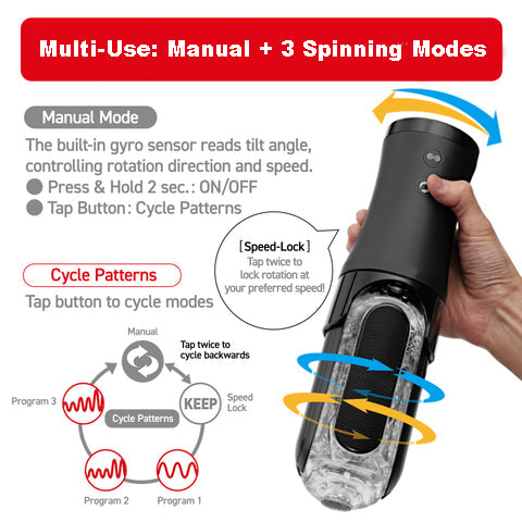 Zush - Handheld Liquid Mixer Spinner