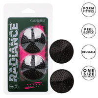 CalExotics - Radiance Round Pasties Nipple Covers (Black)