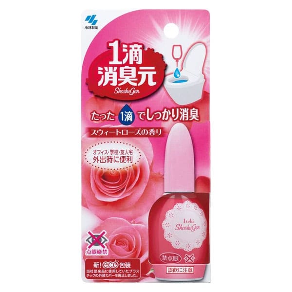 Kobayashi One Drop Sweet Rose Toilet Deodorizer 20ml