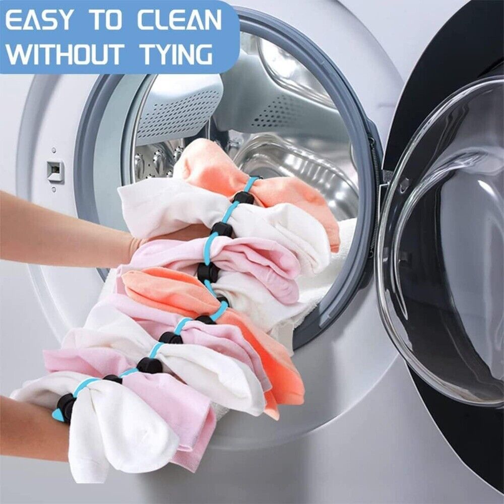 ZUSH - Socks Drying Rack Socks Storage Organizer Sock Laundry Rope Holder