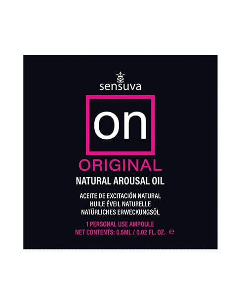 Sensuva - ON Original External Arousal Oil Ampoule