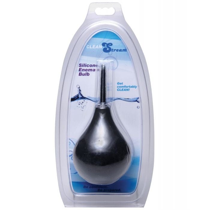 XR Brands - CleanStream Thin-Tip Silicone Anal Douche Bulb 225 ml (Black)
