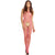 Rene Rofe - Industrial Net Suspender Bodystocking Costume OS (Pink) | Zush.sg