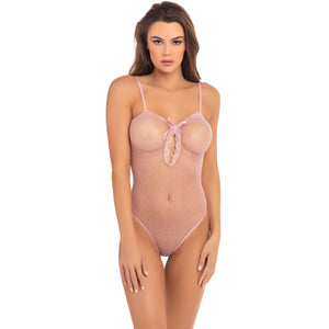 Rene Rofe - Undone See Through Bodysuit Costume OS (Pink) | Zush.sg