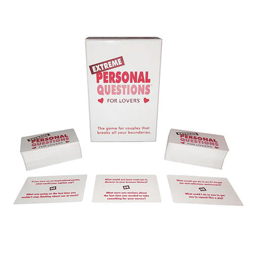 Kheper Games - Extreme Personal Questions For Lovers Card Game - Zush.sg