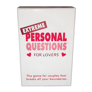 Kheper Games - Extreme Personal Questions For Lovers Card Game - Zush.sg