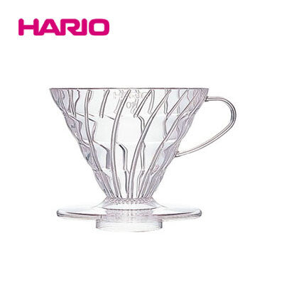 Hario -  V60 Transparent Dripper 02 for 1 to 4 Cups (Clear)