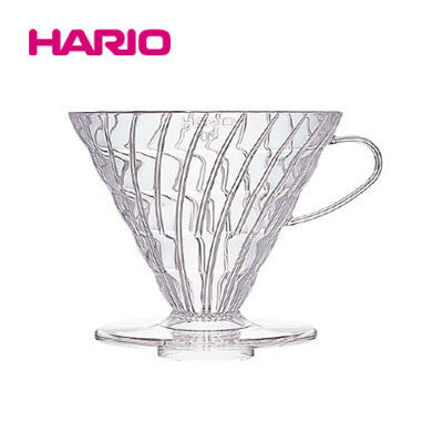 Hario -  V60 Transparent Dripper 03 for 1 to 6 Cups (Clear)