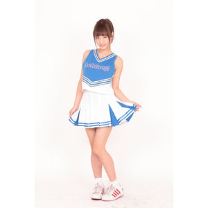 A&T - Blue Planet Cheerleader Costume (Multi Colour) | CherryAffairs Singapore