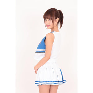 A&T - Blue Planet Cheerleader Costume (Multi Colour) | CherryAffairs Singapore