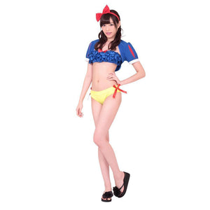 A&T - Little Snow White Bikini Costume (Multi Colour) | CherryAffairs Singapore