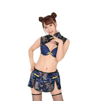 A&T - Togenkyo China CheongSam Bikini Costume (Blue) | Zush.sg