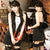 Anna Mu - 3 Piece Suits Little Devil Costume Set NA13030046 (Black) | Zush.sg