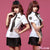 Anna Mu - Officer Cutie 4 Pieces Costume NA11030283 (White) | CherryAffairs Singapore