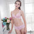 AnnaBery - Lady Beauty Back No Pad Rims Underwear Bra Set NA16040036 (Pink) | Zush.sg