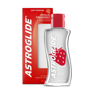 Astroglide - Sensual Strawberry Flavoured Water Based Personal Lubricant Lube (Water Based) 015594010243 CherryAffairs