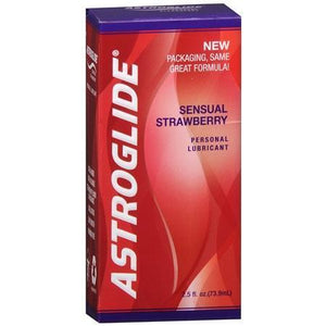 Astroglide - Sensual Strawberry Water Based Lubricant 2.5 oz (Lube) | CherryAffairs Singapore