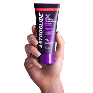 Astroglide - X Premium Silicone Gel Personal Lubricant 3oz Lube (Silicone Based) 015594011752 CherryAffairs