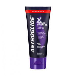 Astroglide - X Premium Silicone Gel Personal Lubricant 3oz Lube (Silicone Based) 015594011752 CherryAffairs