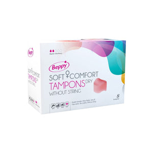 Beppy - Soft Comfort Tampons Without String 8 Pieces (Dry) | Zush.sg