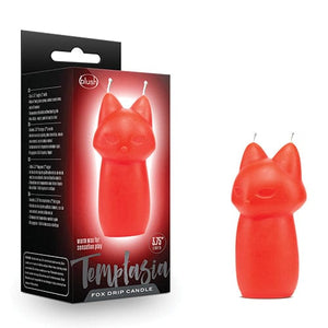 Blush Novelties - Temptasia Fox Drip Massage Candle (Red) Massage Candle 819835024767 CherryAffairs