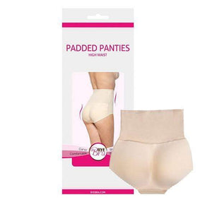 Bye Bra - Comfortable Curvy Padded High Waist Panties S (Beige) | Zush.sg