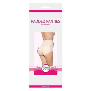 Bye Bra - Comfortable Curvy Padded High Waist Panties S (Beige) | CherryAffairs Singapore