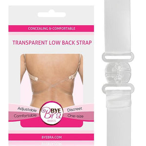 Bye Bra - Concealing and Comfortable Transparent Low Back Strap (Clear) | CherryAffairs Singapore