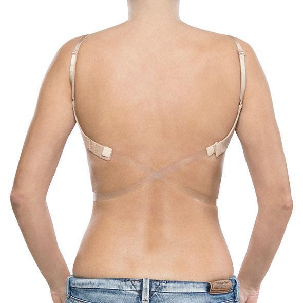 Bye Bra - Concealing and Comfortable Transparent Low Back Strap (Clear) | CherryAffairs Singapore