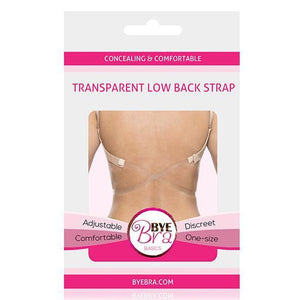 Bye Bra - Concealing and Comfortable Transparent Low Back Strap (Clear) | CherryAffairs Singapore