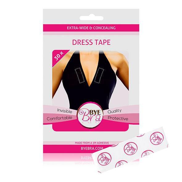 Bye Bra - Extra wide and Concealing Dress Tape 30Pcs (Clear) | CherryAffairs Singapore