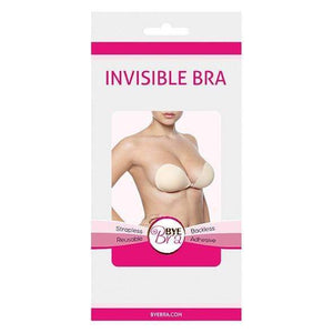 Bye Bra - Invisible Strapless Reusable Bra Cup A (Beige) | CherryAffairs Singapore