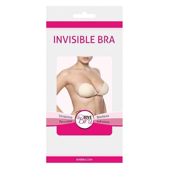 Bye Bra - Invisible Strapless Reusable Bra Cup A (Beige) | CherryAffairs Singapore