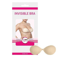 Bye Bra - Invisible Strapless Reusable Bra Cup B (Beige) | Zush.sg