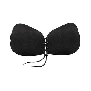 Bye Bra - Lace and Push Up Lace-It Bra Cup C (Black) | CherryAffairs Singapore