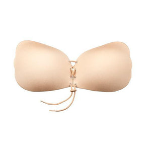Bye Bra - Lace and Push Up Lace-It Bra Cup C (Nude) | CherryAffairs Singapore