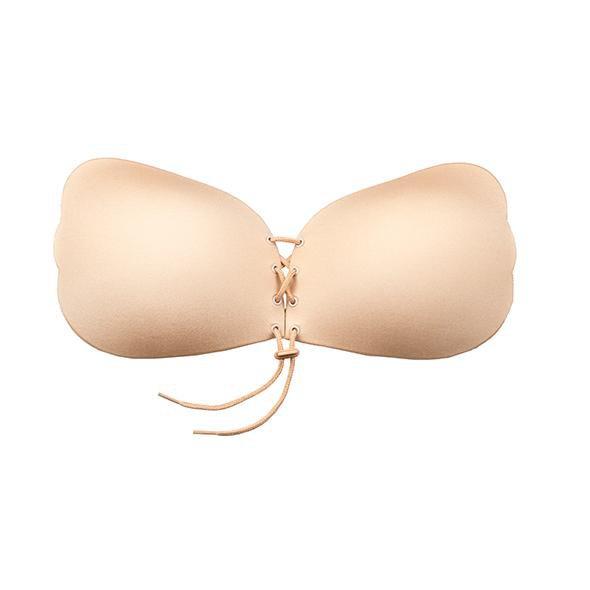 Bye Bra - Lace and Push Up Lace-It Bra Cup C (Nude) | CherryAffairs Singapore