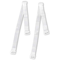 Bye Bra - Non Slippery and Reusable Transparent Bra Straps (Clear) | Zush.sg