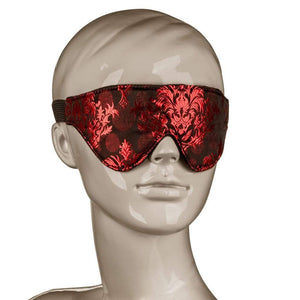 California Exotics - Scandal Blackout Eye Mask (Red) Mask (Blind) 716770093721 CherryAffairs