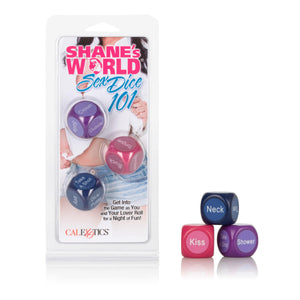 California Exotics - Shane's World Sex Dice 101 (Multi Colour) Games 716770046987 CherryAffairs