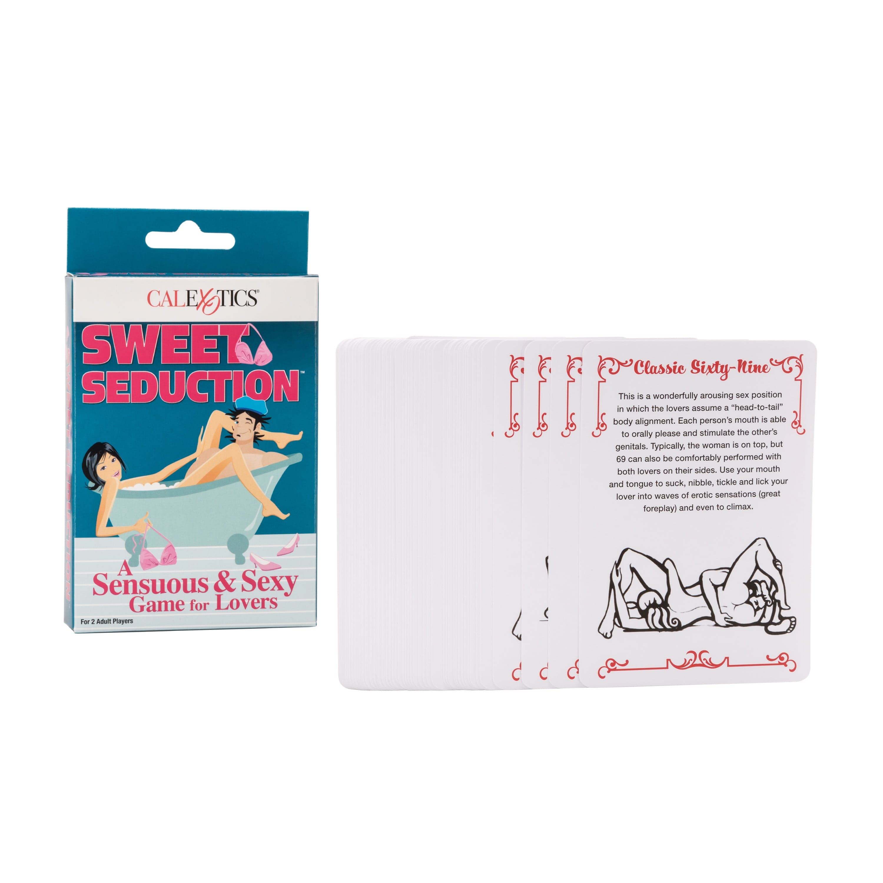 California Exotics - Sweet Seduction Sexy Couple's Card Game Games 716770050144 CherryAffairs