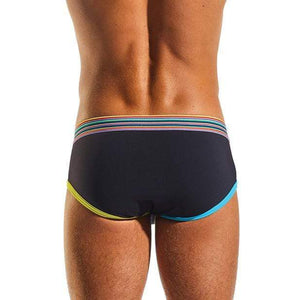 Cock Sox - Contour Pouch Sports Brief Jet Underwear S (Black) Gay Pride Underwear 9342504025082 CherryAffairs