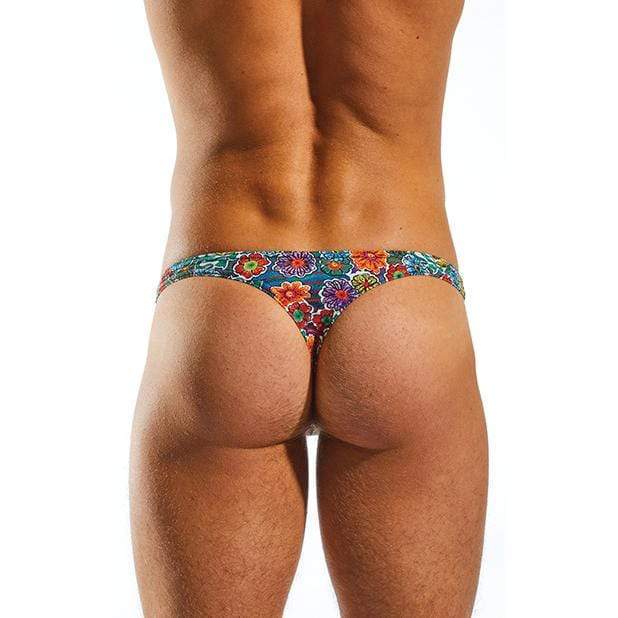 Cock Sox - Enhancing Pouch Thong Calavera Underwear S (Multi Colour) Gay Pride Underwear 9342504027444 CherryAffairs