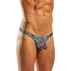 Cock Sox - Enhancing Pouch Thong Calavera Underwear S (Multi Colour) Gay Pride Underwear 9342504027444 CherryAffairs
