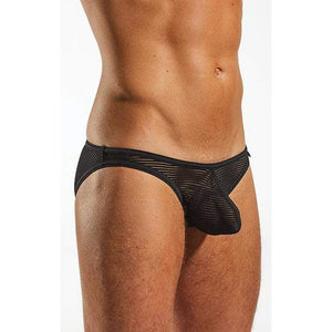 Cock Sox - Sheer Enhancing Pouch Brief Eros Underwear M (Black) Gay Pride Underwear 9342504023859 CherryAffairs