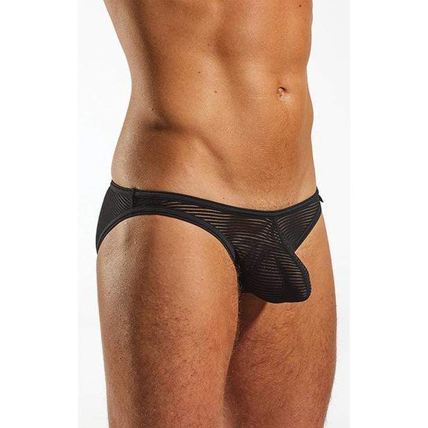 Cock Sox - Sheer Enhancing Pouch Brief Eros Underwear S (Black) Gay Pride Underwear 9342504023842 CherryAffairs