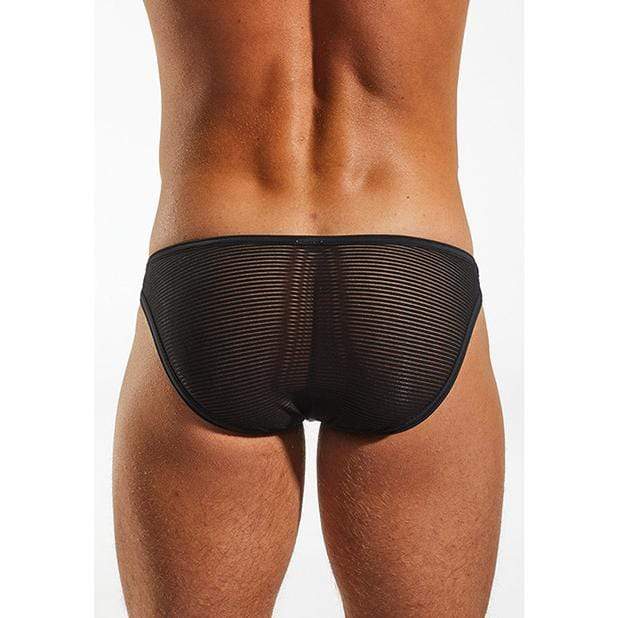 Cock Sox - Sheer Enhancing Pouch Brief Eros Underwear S (Black) Gay Pride Underwear 9342504023842 CherryAffairs